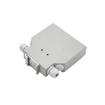6 Bağlantı Noktalı Metal Dinraya Monte Edilebilir Fiber Optik Din Ray Terminal Kutusu