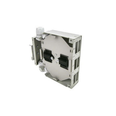 6 Bağlantı Noktalı Metal Dinraya Monte Edilebilir Fiber Optik Din Ray Terminal Kutusu