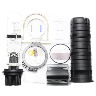 Kubbe Tipi 96 Çekirdek Fiber Optik Ek Kapatma Dış Mekan Bırakma Kablo Ek Ekleme Kapatma