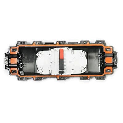 Yeraltı 288Cores Fiber Optik Kapatma 2in 2out Yatay Anten Ek Muhafazası
