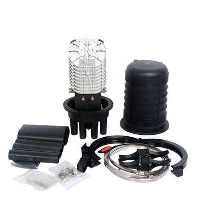 Dikey Dome Fiber Optik Kapatma Ekleme 144Core 288Core Dome fiber optik Bağlantı Kutusu