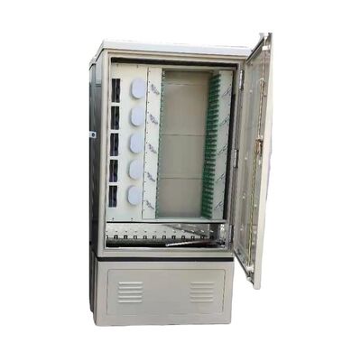FTTX Dış Mekan Fiber Optik Kabin FDT SC Bağlantı Noktası 288 Fiber Suya Dayanıklı