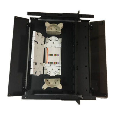 3RU MPO MTP Bağlantı Panelleri 108F Fiber Bağlantı Paneli SC APC 9 LGX Adaptörü Tutar