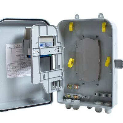 Su geçirmez Fiber Optik Bölücü 1x16 Fiş IP66 ABS PLC Bölücü