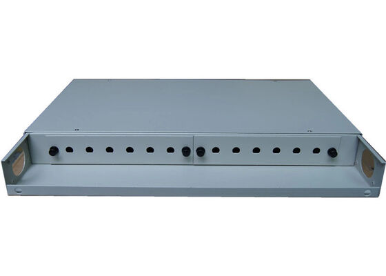 Raf Montajlı ODF Fiber Sonlandırma Sabit 2U 48 Çekirdekli Fiber Optik Sonlandırma Kutusu