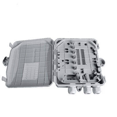 Fiber Optik Terminal Kutusu 12 Çekirdek İç Mekan/Dış Mekan SC/LC/ST/FC Açık Gri