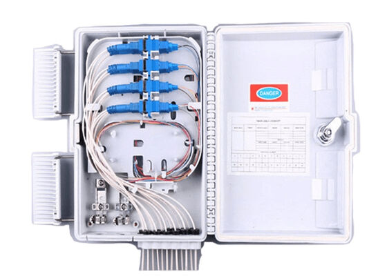 12 Çekirdekli Fiber Optik Terminal Kutusu SC/LC/FC/ST Tek Yönlü/Çift Yönlü İç Mekan/Dış Mekan