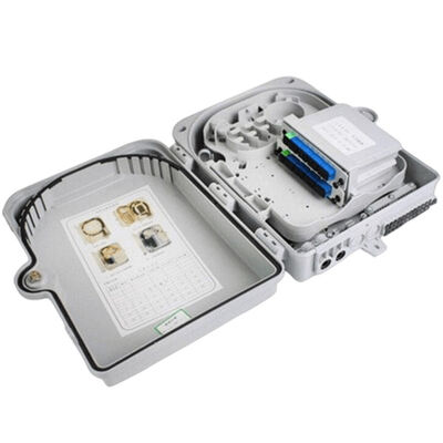 16F 1x16 Fiber Optik Bölücü Kutusu Su Geçirmez Duvara Monte Bölücü IP66