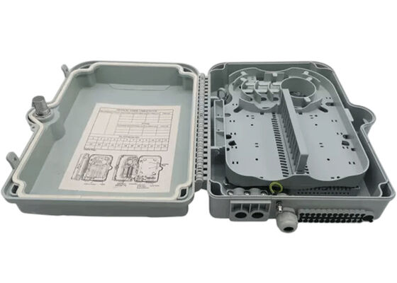 Tek Yönlü Fiber Optik Terminal Kutusu OM3 / OM4 Fiber Dağıtıcı Dağıtım Kutusu