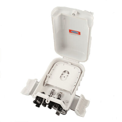 ABS PLC 8 Bağlantı Noktalı Fiber Sonlandırma Kutusu Gri Optik Terminal Muhafazası IP65