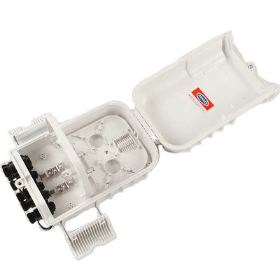 ABS PLC 8 Bağlantı Noktalı Fiber Sonlandırma Kutusu Gri Optik Terminal Muhafazası IP65
