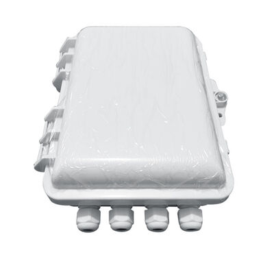 SC 1x8 PLC Fiber Optik Bölücü Kutusu IP65 12 Çekirdek Duvara Monte