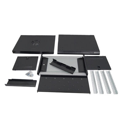 Kasa Sunucu Rafı Duvara Monte Raf Kabini 1.2mm 6U Cam Kapı