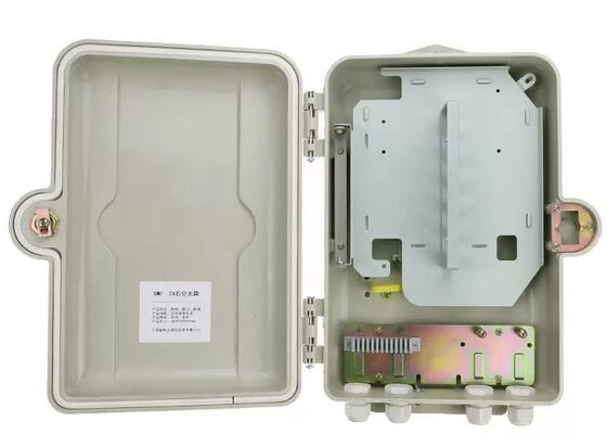 SMC Dış Mekan Fiber Optik Dağıtım Kutusu Bağlantı 24 Çekirdek IP65