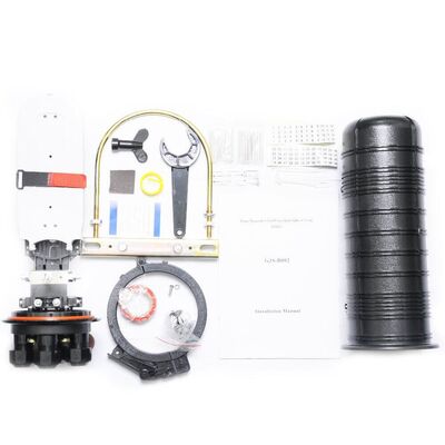 Suya Dayanıklı Ortak Dome Kapatma Fiber Optik Ekipman IP68 96 çekirdekli