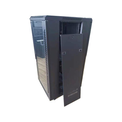 600mm Derin Veri Dikili Tip Ağ Kabini SPCC 18U Sunucu Kabini