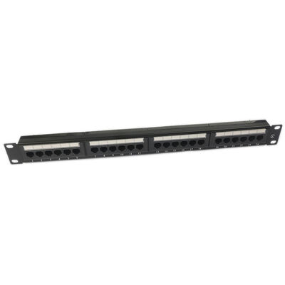 UTP 24 Bağlantı Noktası CAT6 Bağlantı Paneli 1U Keystone Bağlantı Paneli Boş RJ45