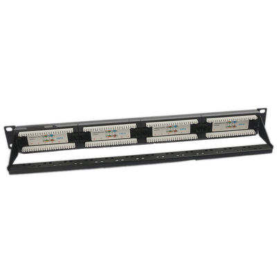 UTP 24 Bağlantı Noktası CAT6 Bağlantı Paneli 1U Keystone Bağlantı Paneli Boş RJ45