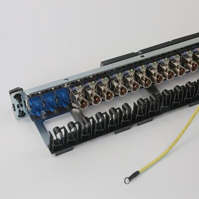 UTP Ağ Bağlantı Paneli Tümleşik RJ45 1U 24 Bağlantı Noktalı Bağlantı Paneli