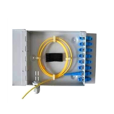 FTTH Mini Duvara Monte Fiber Optik Terminal Kutusu 8Port SC / LC / ST / FC