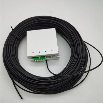 LC/APC önceden bağlantılı lif sonlandırma kutuları 4 fiber 10-100M duvar çıkış kutusu 4fo