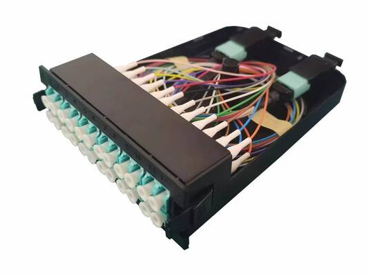 12 Çekirdekli MPO-LC MTP-LC SM OM3 OM4 OM5 breakout Kaset Modülleri Plastik