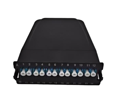 12 Çekirdekli MPO-LC MTP-LC SM OM3 OM4 OM5 breakout Kaset Modülleri Plastik