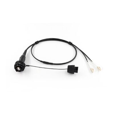 FTTA Taktiksel Fiber Optik Kablo Makarası Genişletilmiş Işın AARC Konnektör HXB11 HXB13 HXB15 SM 2 4 6 8 Fiber Kanal Çekirdek 10-300M