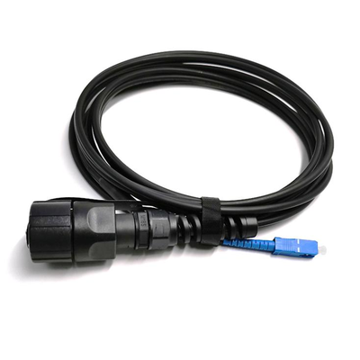 Ip68 FTTA ODVA SC'den SC'ye UPC APC 5.0mm Dış Mekan Zırhlı Su Geçirmez Fiber Jumper Patch kablosu
